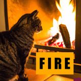 Flame's Lullaby: A Fireplace Sound Sanctuary