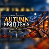 Autumn Train Across Canada: A Dream Journey | Cozy Fantasy Bedtime Story