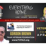 APR 27: TEAM VETERAN FOUNDATION - VETERAN NON PROFIT ORGANIZATION - Gordon Brown