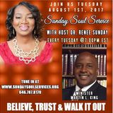 Sunday Soul Service with Our Speaker for the evening is Minister Martin L. King