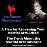 11. A Plan to Reopen Your Martial Arts School
