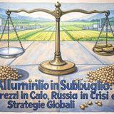 Alluminio in Subbuglio Prezzi in Calo Russia in Crisi e Strategie Globali
