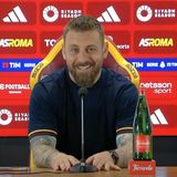 Conferenza stampa di Daniele De Rossi post Roma-Lazio 1-0