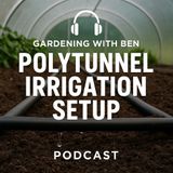 🎧 💦 Soggy Sunday Upgrade: Installing a New Irrigation System in the Polytunnel!