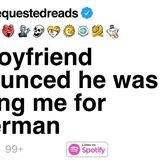 [FULL STORY] My boyfriend announced he was leaving me for Superman