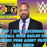 MVP/MJF News - WWE Free Agent News
