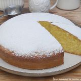 Torta alla panna senza burro e senza olio