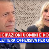 Anticipazioni Uomini e Donne: Fabio Scrive Una Lettera Offensiva Per Gemma!