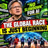 Nvidia CEO Jensen Huang Says “No Slowdown” for AI — The Global Race Is Just Beginning