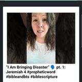 I Am Bringing Disaster” 🗣️ pt. 1: Jeremiah 4 #propheticword #bibleandbts #biblescripture