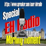 EHR 844 Morning moment ELECTION DAY Canada SPECIAL September 19 2021