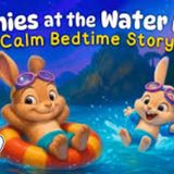 Bunnies at the Water Park 🐰💤 COZY Bedtime Stories for Sweet Dreams  Calm Kids Sleepy Story - Koala Moon - Kids Bedtime Stories