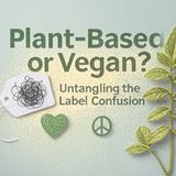 Plant-Based or Vegan? Untangling the Label Confusion