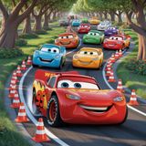 🚗🏁Rayo McQueen y la Gran Carrera del Parque🌳Audiocuentos
