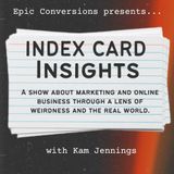 What I Learned After 100 Episodes of Index Card Insights...