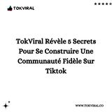 TokViral Révèle 5 Secrets Pour Se Construire Une Communauté Fidèle Sur Tiktok