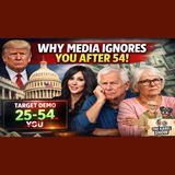 🎙️ Why Media Ignores You After 54 (Even When You’re the One Watching)