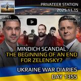 War in Ukraine, Analytics. Day 1355. Mindich Scandal. The Beginning of an End for Zelensky? Arestovych, Shelest.