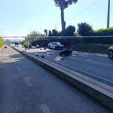 Schianto auto-moto a Grumolo Pedemonte: gravemente ferita una coppia di 51enni