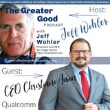 Qualcomm CEO Cristiano Amon LIVE on The Greater Good with Jeff Wohler EP 303