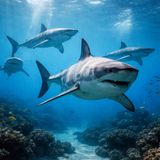 Sharks in Bahamian waters  have been found with traces of cocaine and caffeine in their systems.