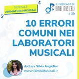 10 errori comuni nei laboratori musicali