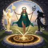 The Solstice Summoner: Bridging Realms of Light and Shadow