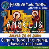 ANGELUS DEL DIA DE HOY JUEVES 26 DE JUNIO 2025, 🙏ORACION A NUESTRA MADRE 🌹LA VIRGEN MARIA 🙏.