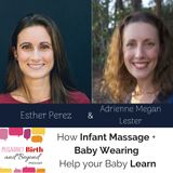How Infant Massage and Baby Wearing help your Baby Learn