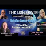 The Light Gate Episode #158: Christina Kesara Dennett (experiencer/UFO artist)