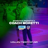 Coach Moretti prima di Personal Time-Cus Cagliari