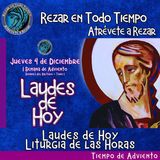LAUDES DE HOY JUEVES 4 DE DICIEMBRE 2025. CAMINO NEOCATECUMENAL. LITURGIA DE LAS HORAS.