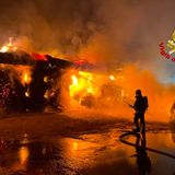 Incendio nella notte in un’azienda agricola di via Cusinati: nessun ferito