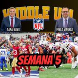 #HudleUp Semana 5 #NFL @TapaNava & @PabloViruega