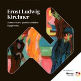 Galeria Nowych Mistrzów w Dreźnie (Albertinum) #5 - Ernst Ludwig Kirchner - Scena uliczna przed zakładem fryzjerskim