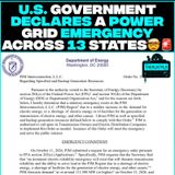 13 States Power Outage WARNING (Oct 13th!?)