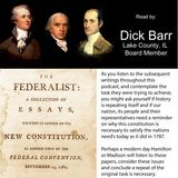 Federalist 23 - The Necessity of a Government as Energetic as the One Proposed to the Preservation of the Union