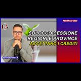CESSIONE DEL CREDITO Superbonus 110 ultime notizie: Regioni e Province acquistano i crediti