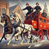 Czy zastanawialiście się, dlaczego dalmatyńczyki są symbolem straży pożarnej?