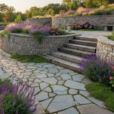 20+ Stunning Garden Path Ideas Using Natural Stones