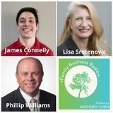 James Connelly, Results Rehab, Lisa Sretenovic, Visionating, LLC, and Phillip Williams, P & P Business Solutions (Family Business Radio, Epi