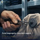 Armi improprie, cosa devi sapere