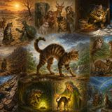 Why the cat’s back hardly touch the ground
