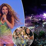 Shakira thrills a crowd of 2 million with free concert on Brazil’s Copacabana beach