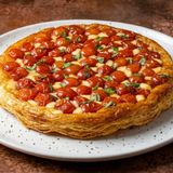 Tarte Tatin ai Pomodorini e Scamorza Affumicata