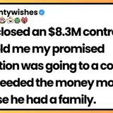 My boss gave my promotion to _someone who needs the money_ after I closed the biggest deal