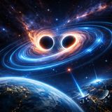 صدى الثقوب السوداء وأسرار المادة المظلمة