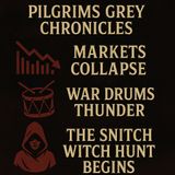 Markets Collapse, War Drums Thunder, and the Snitch Witch Hunt Begins – The Seed War’s Dark Harvest