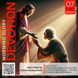 MGD: Don't Give Up, Continue Devotedly