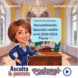 Ravvedimento speciale redditi anni 2019-2023